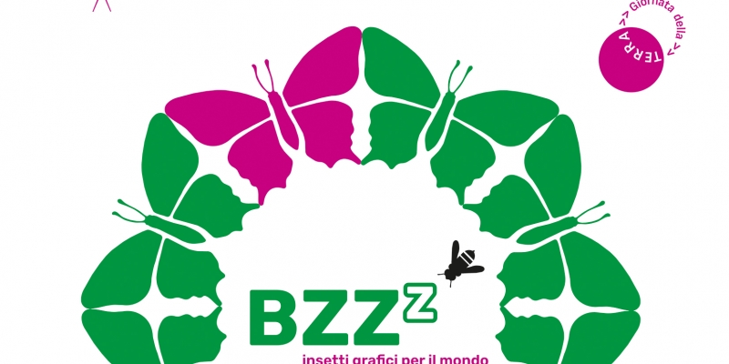 BZZZ_insetti grafici per il Mondo / la nuova mostra firmata "Dosso Dossi" per la Giornata Mondiale della Terra
